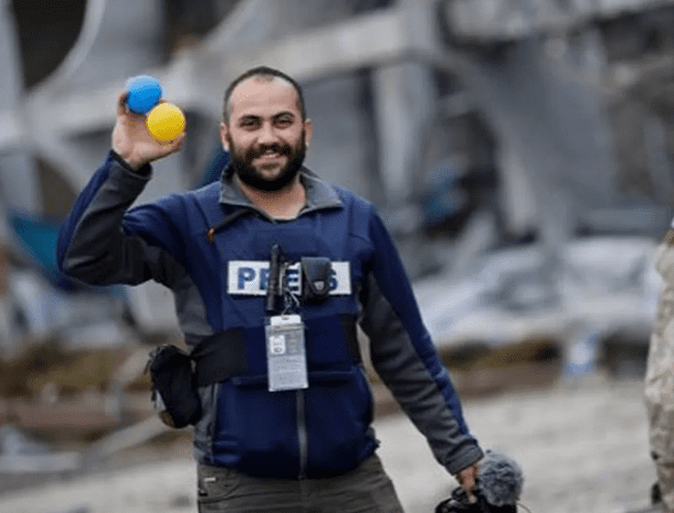 Issam Abdallah, cinegrafista da agência de notícias Reuters. Foto: Reprodução Twitter/@LbIssam