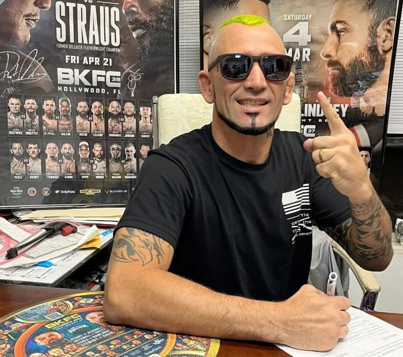 Paulo 'Zé Doido' assina com o BKFC