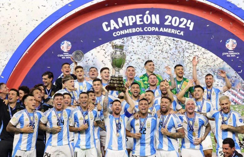 Argentina conquista Copa América pela 16ª vez com gol na prorrogação