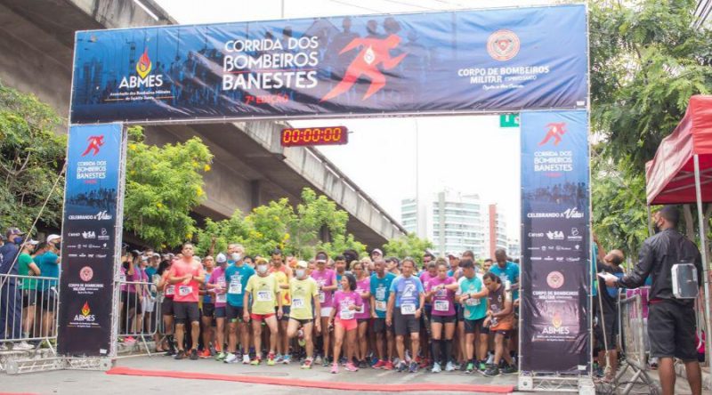 Vitória e Vila Velha recebem Corrida dos Bombeiros Banestes neste domingo (30)