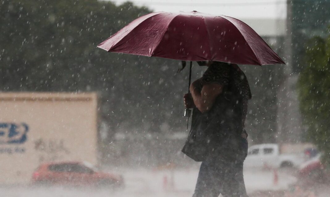 Alerta de chuva intensa