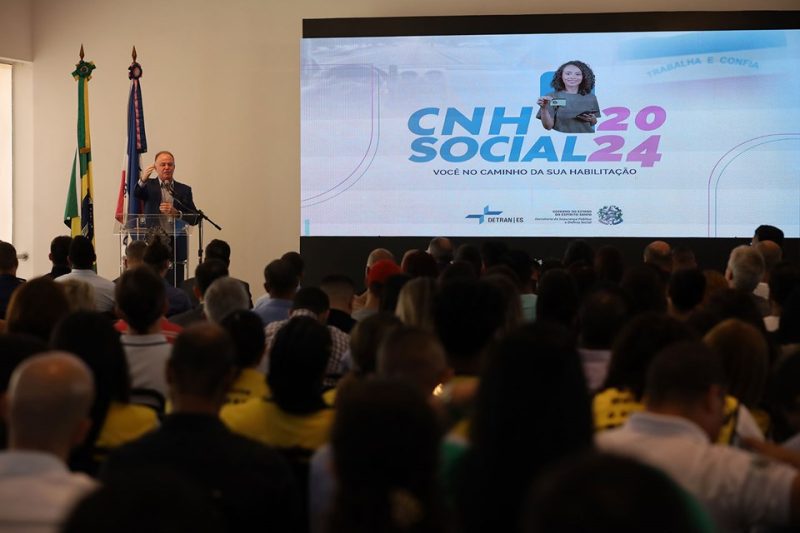 Governo do ES lança nova edição do programa CNH Social com 3.500 vagas gratuitas