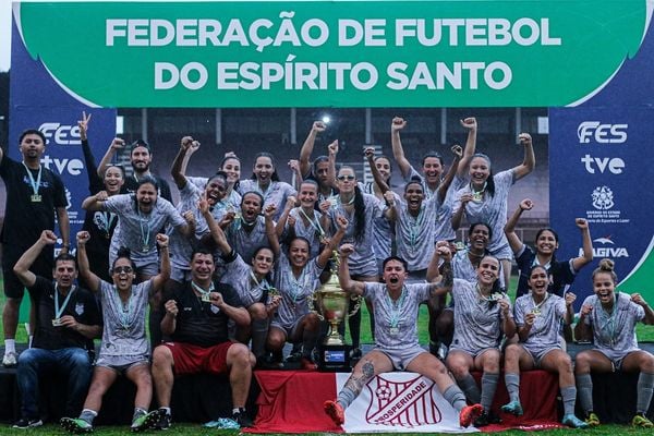 A equipe do Prosperidade sagrou-se campeão do Capixabão Feminino deste ano