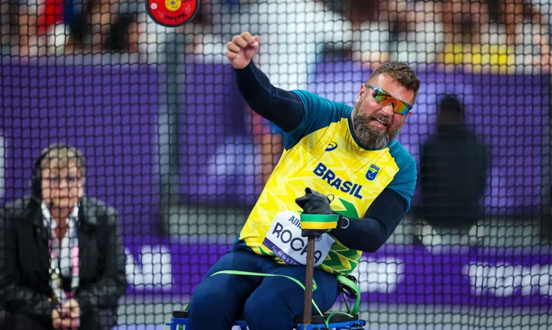 Brasil conquista medalha de número 400 nos Jogos Paralímpicos de Paris com bronze de André Rocha