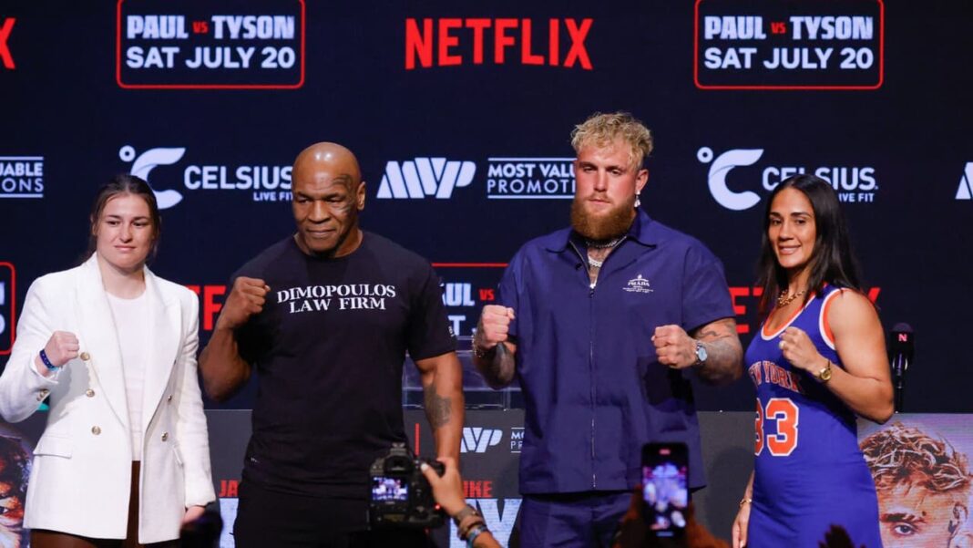 ESPLANC- Popó comentará luta entre Mike Tyson e Jake Paul na Netflix