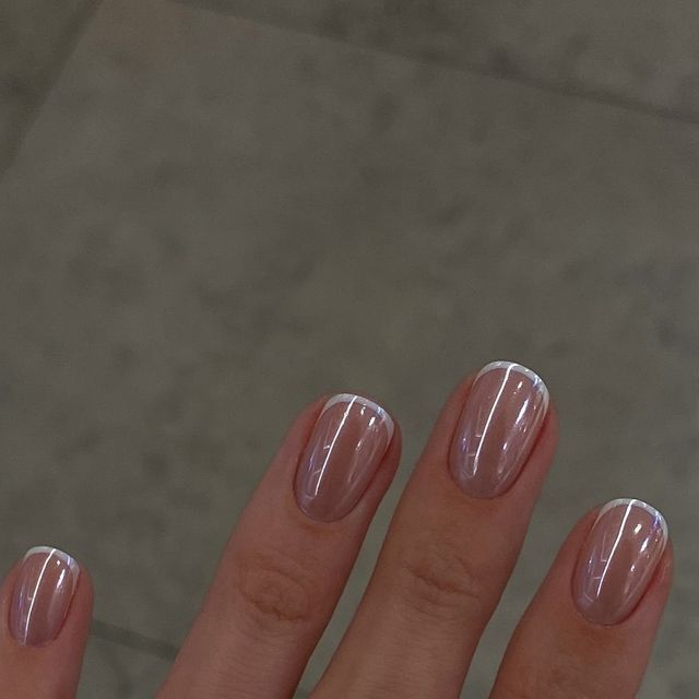 Inspiração de unhas curtas