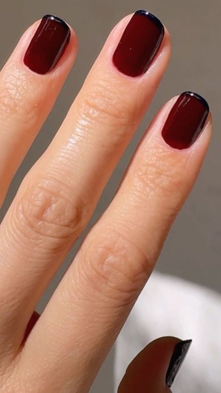 Inspiração de unhas curtas