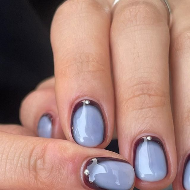 Inspiração de unhas curtas