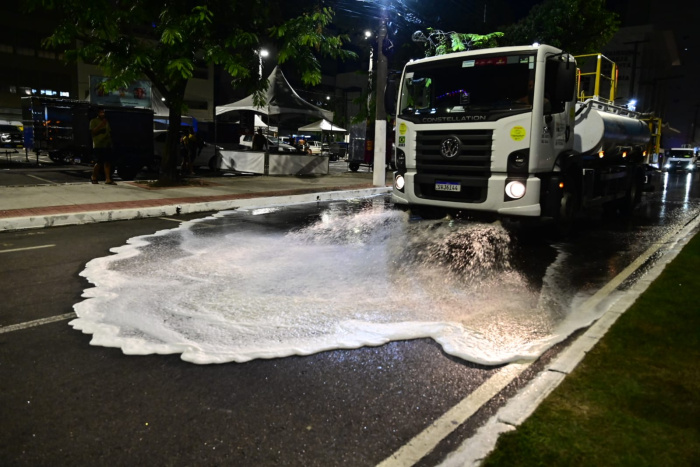 Limpeza do Centro - Carnaval 2026.