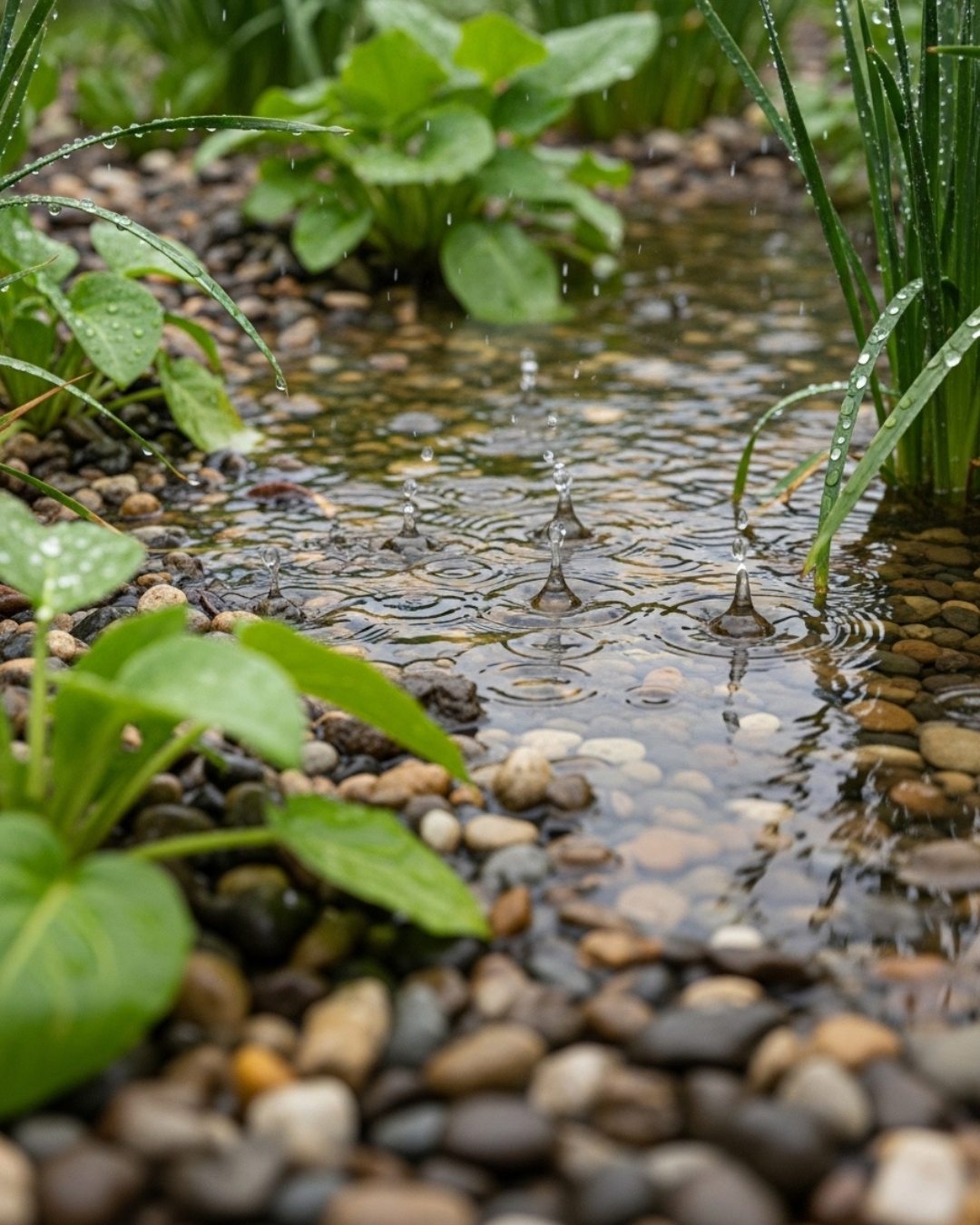 Os jardins de chuva são uma tendência e necessidade forte nas cidades. Mas podem sair do macro para o micropaisagismo também.