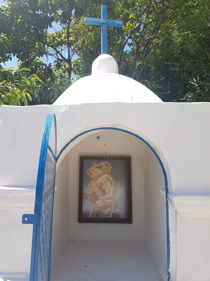 Painel de Nossa Senhora da Penha no Convento