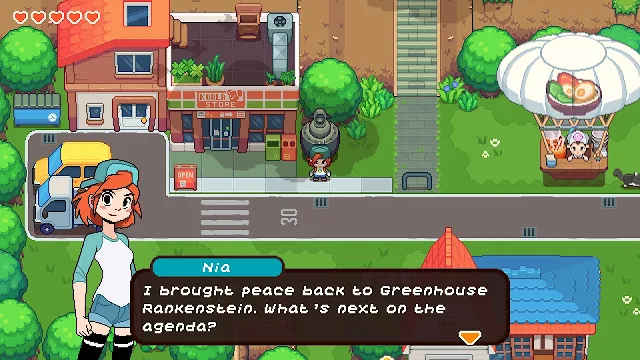 Interação com NPC em Under the Island