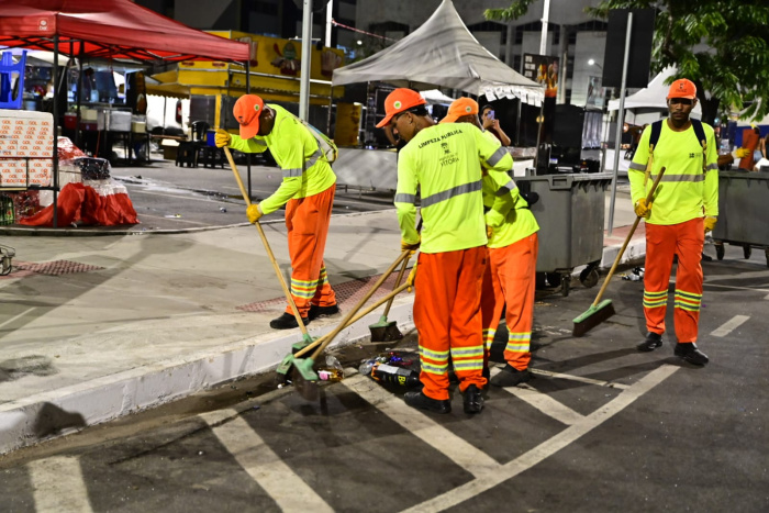 Limpeza do Centro - Carnaval 2026.