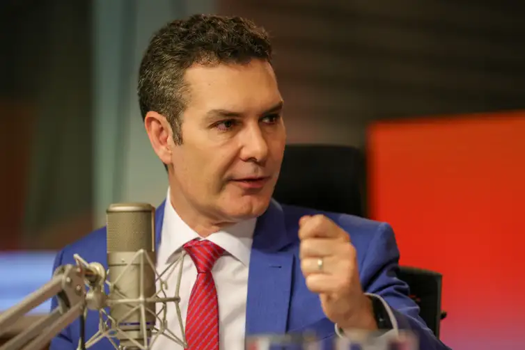 Brasília (DF) 21/10/2025 - O Ministro das Cidades, Jader Filho, participa do programa Bom Dia, Ministro. Foto: Fabio Rodrigues-Pozzebom/ Agência Brasil